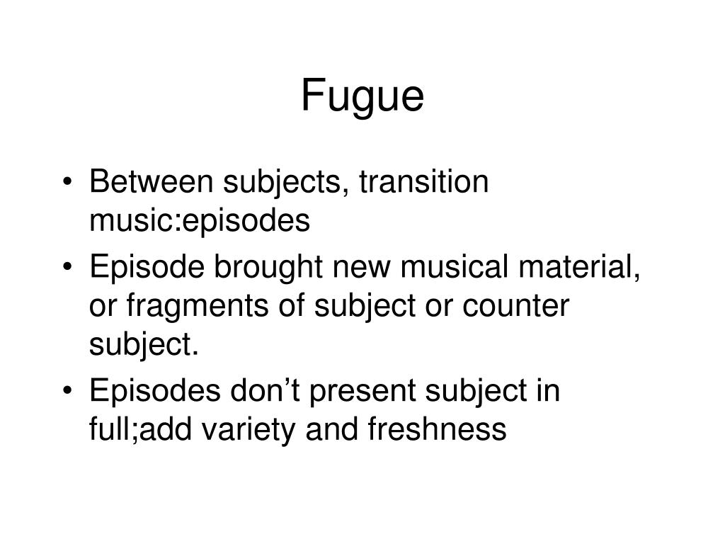 PPT Concerto Grosso & Ritornello Fugue PowerPoint