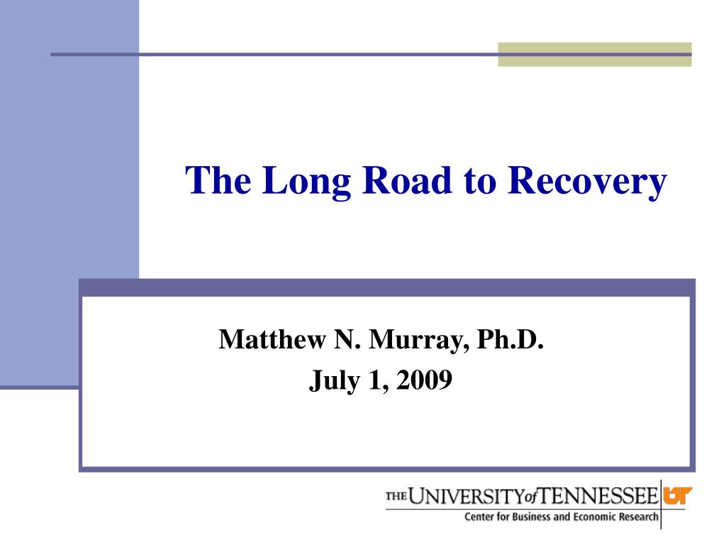 PPT The Long Road to Recovery PowerPoint Presentation, free download