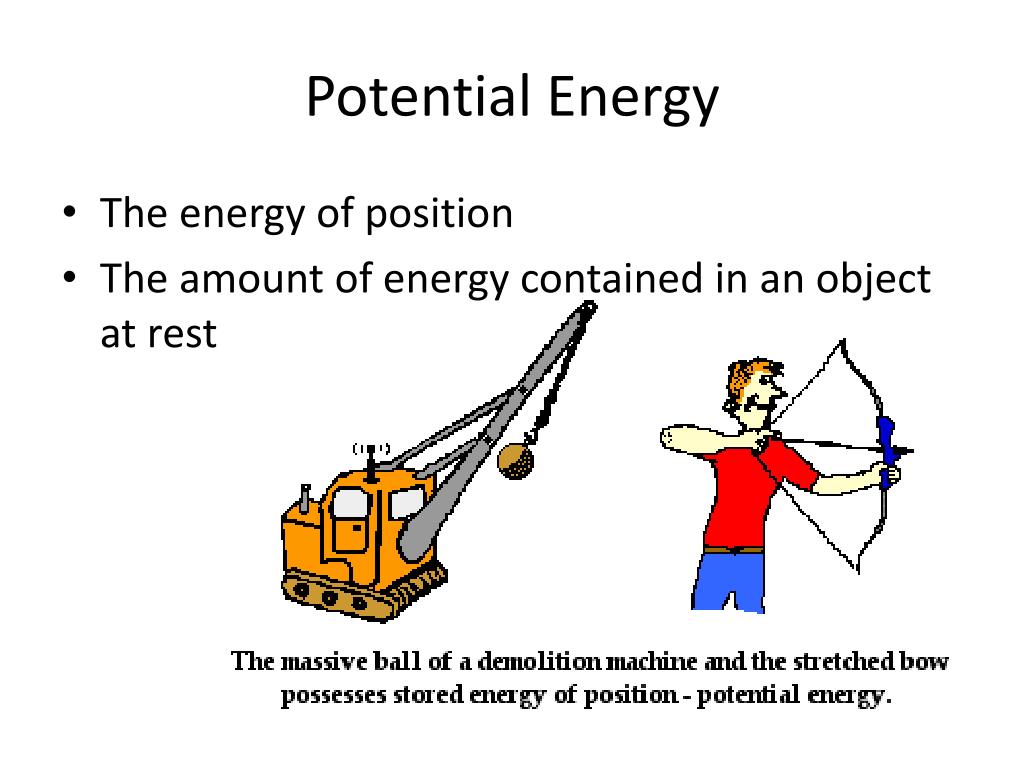 PPT Potential and Energy PowerPoint Presentation