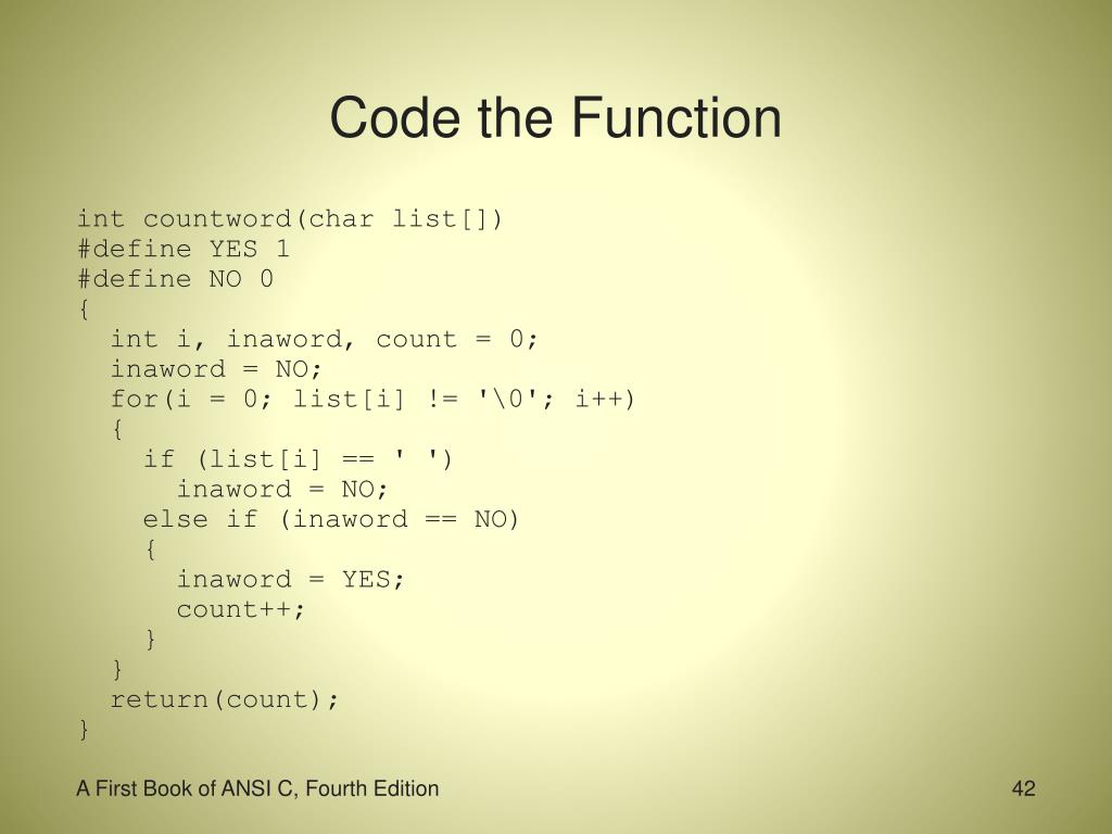 PPT A First Book of ANSI C Fourth Edition PowerPoint