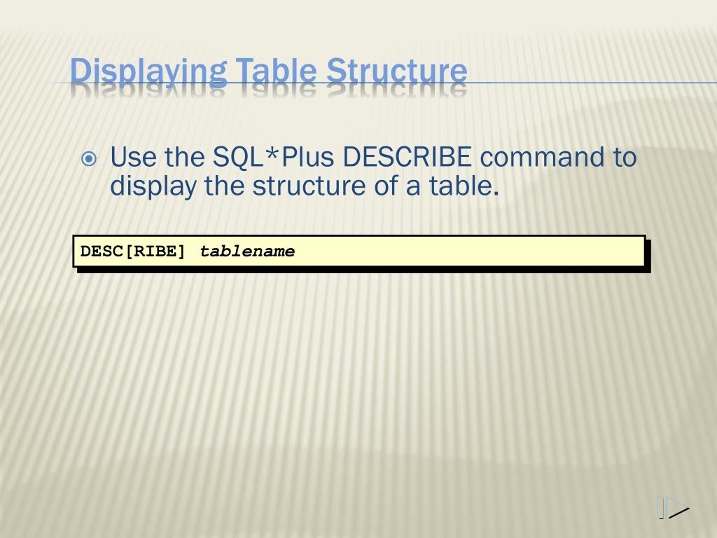 PPT Introduction to oracle’s SQL PowerPoint Presentation, free