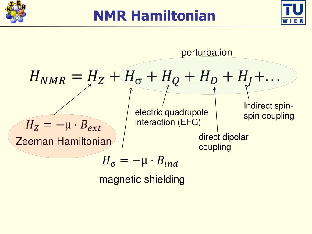 PPT Calculations of NMR chemical shifts in solids PowerPoint