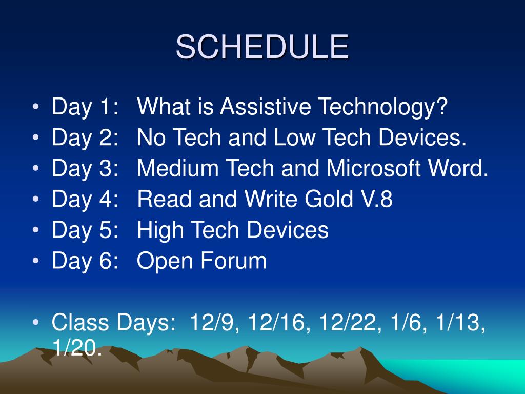 PPT ASSISTIVE TECHNOLOGY PowerPoint Presentation, free download ID