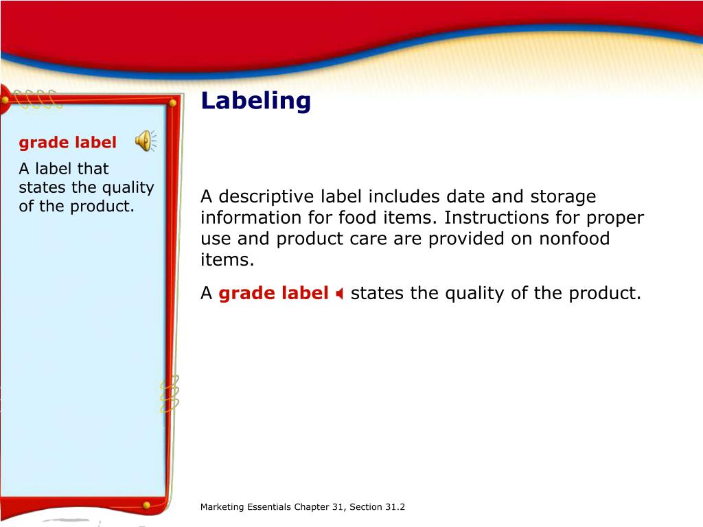 PPT Chapter 31 Branding, Packaging, and Labeling PowerPoint