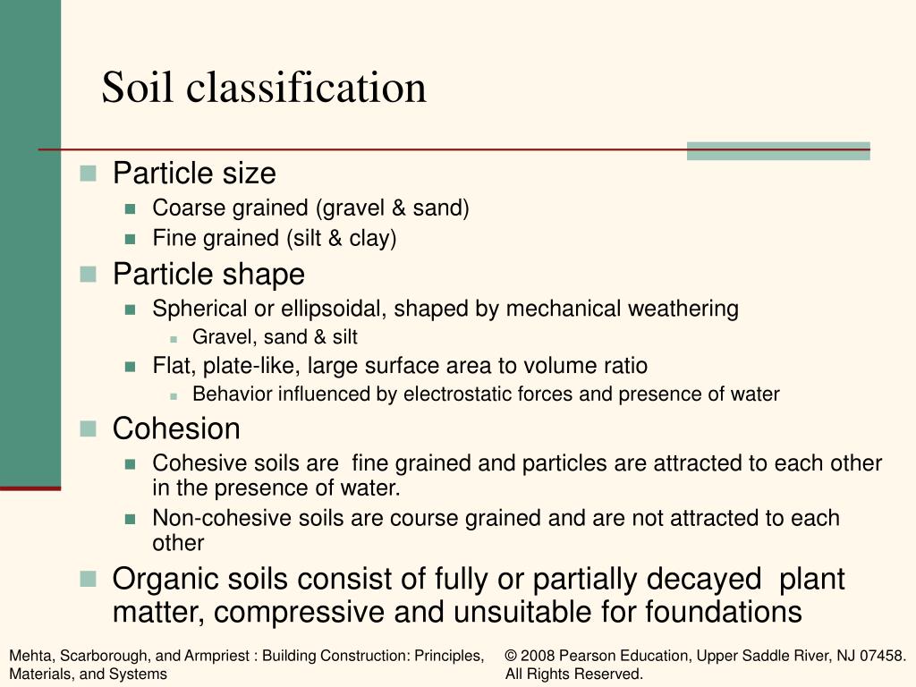 PPT Soils, Foundation and Basement Construction PowerPoint