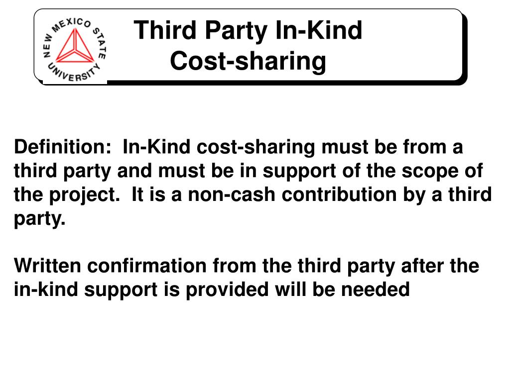 PPT COST SHARE PowerPoint Presentation, free download ID4120004