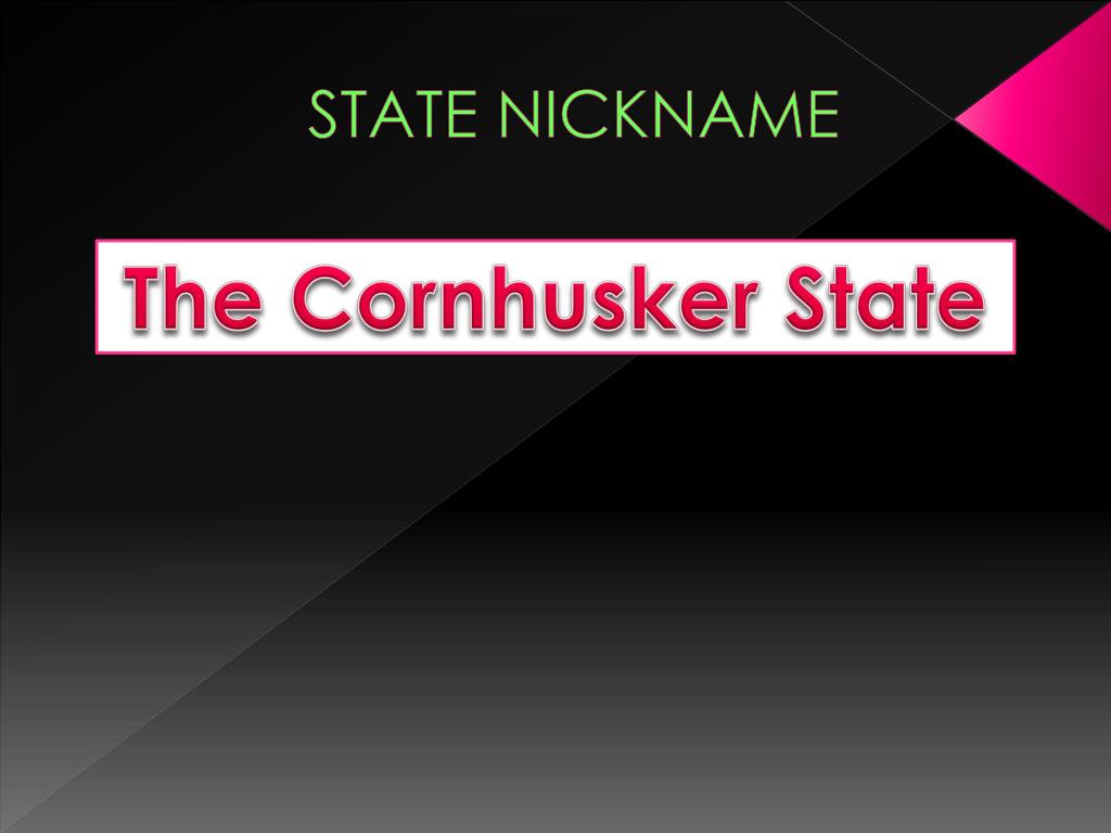 PPT NEBRASKA BY ABBI COPE PowerPoint Presentation, free download ID