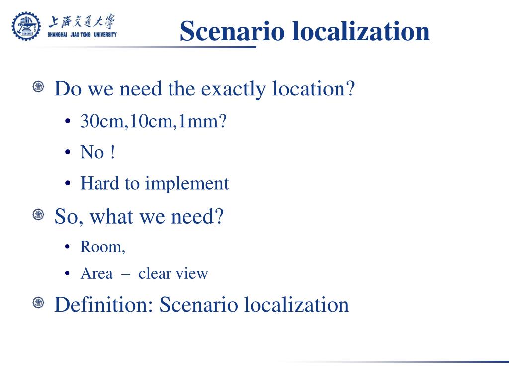 PPT Localization of Indoor Scenario PowerPoint Presentation, free