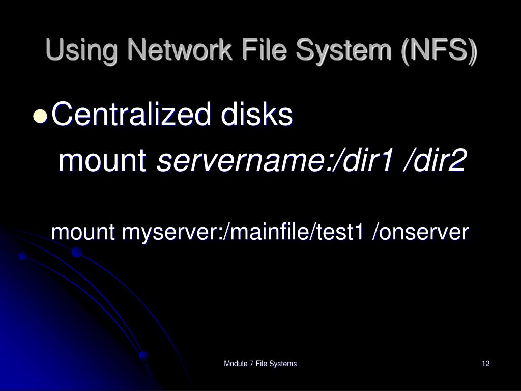 PPT Module 7 File Systems PowerPoint Presentation, free download