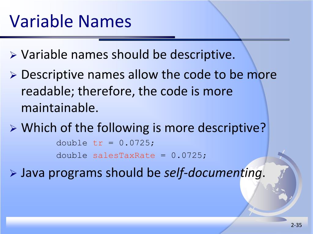 PPT Chapter 2 Java Fundamentals PowerPoint Presentation, free