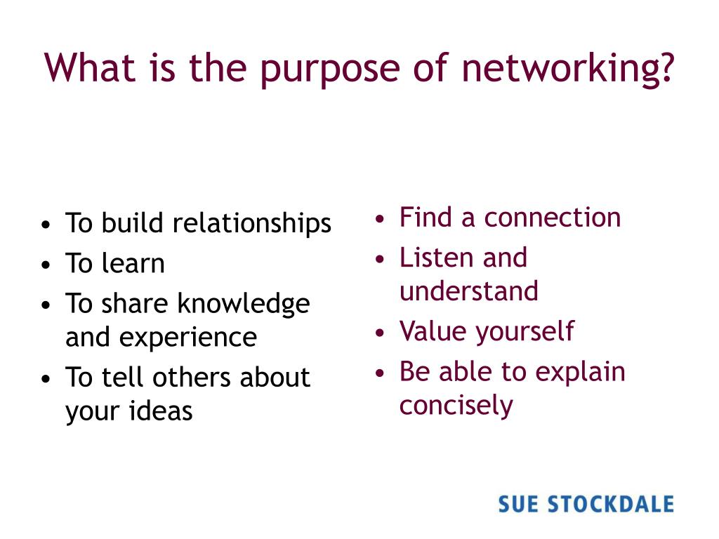 PPT Effective networking PowerPoint Presentation, free download ID