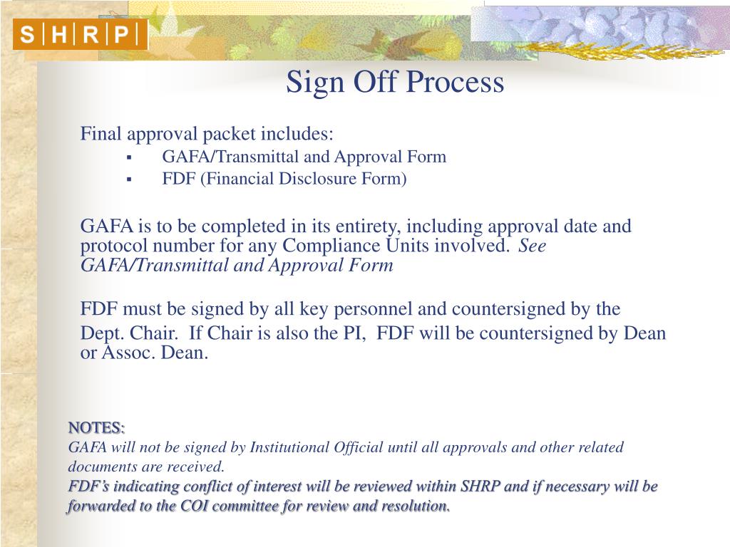 PPT Sign Off Process PowerPoint Presentation, free download ID4134136