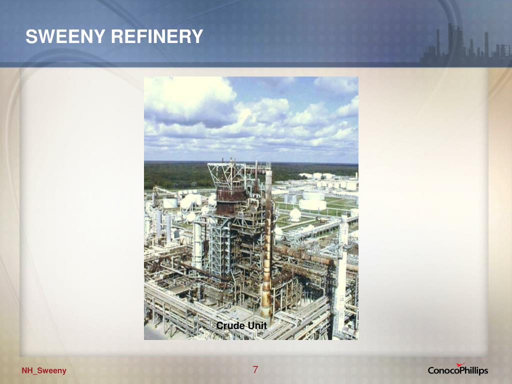 PPT Sweeny Refinery PowerPoint Presentation, free download ID4135799