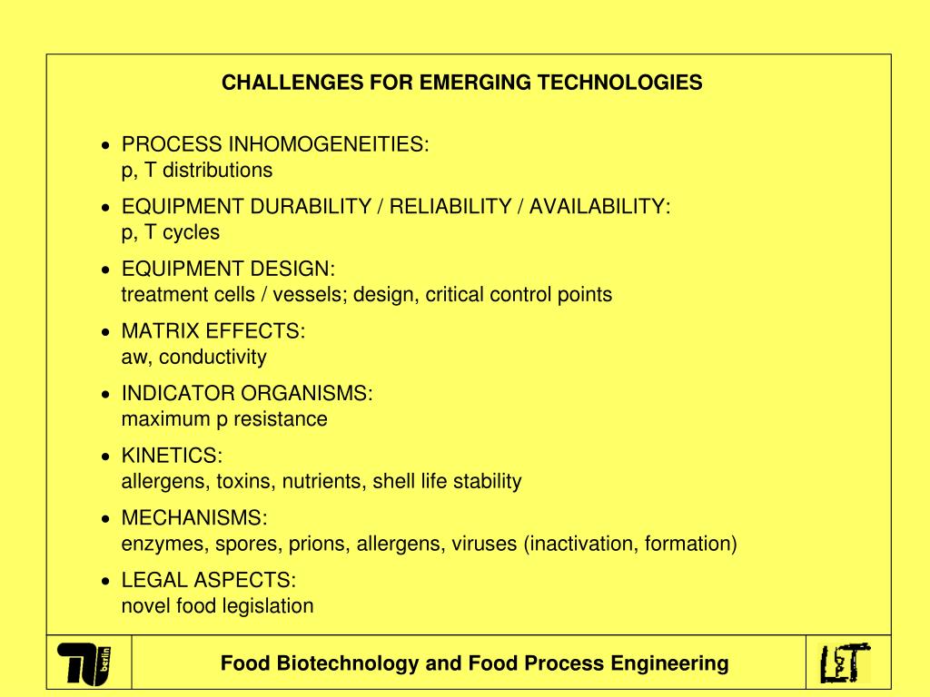 PPT Food Biotechnology and Food Process Engineering PowerPoint