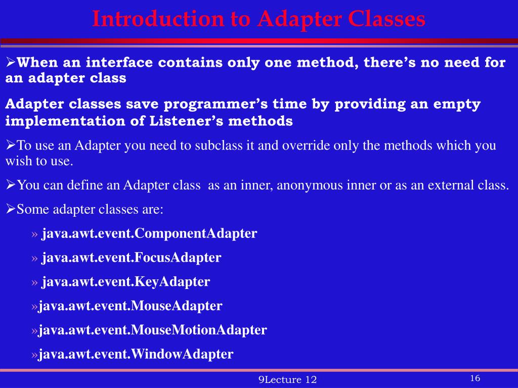 PPT Lecture 9 Graphical User Interfaces PowerPoint Presentation