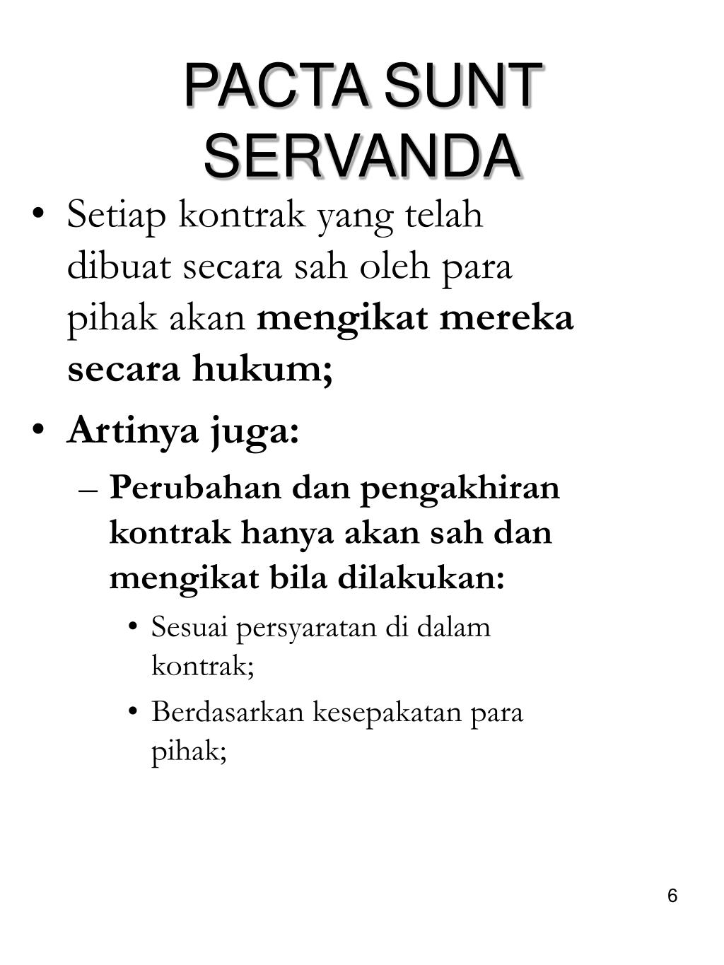 PPT ASPEKASPEK HUKUM PERANCANGAN & PENGELOLAAN KONTRAK BISNIS