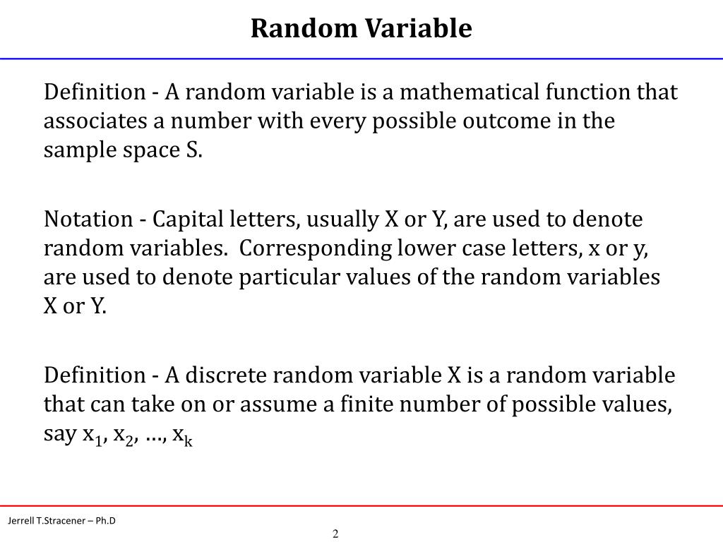 PPT Discrete Probability Distributions Discrete Random Variables