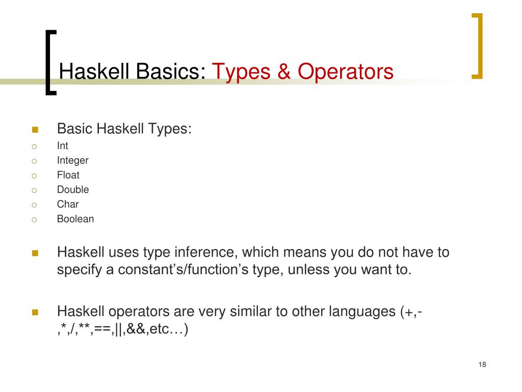 PPT Haskell PowerPoint Presentation, free download ID4145881