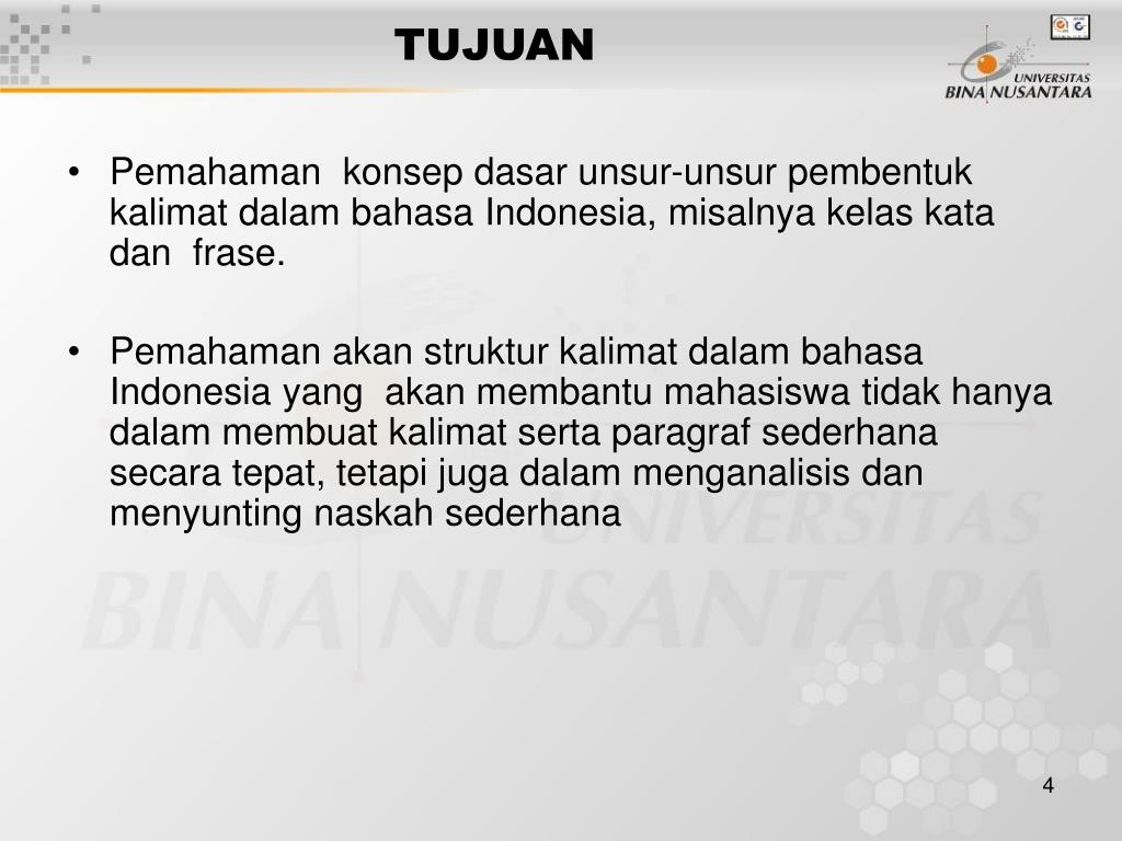 Kalimat Dan Unsur Unsurnya Mobile Legends