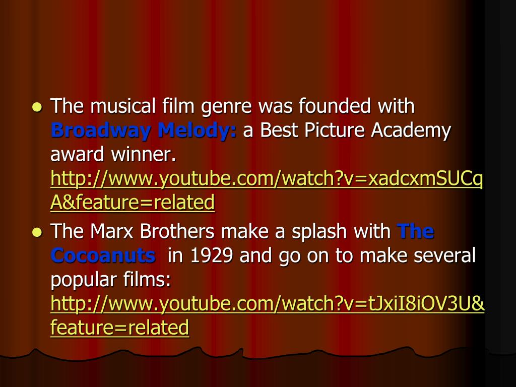 PPT The History of Film PowerPoint Presentation, free download ID