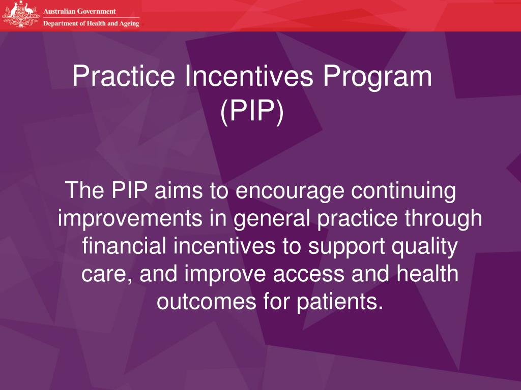 PPT Practice Incentives Program General Practice Immunisation