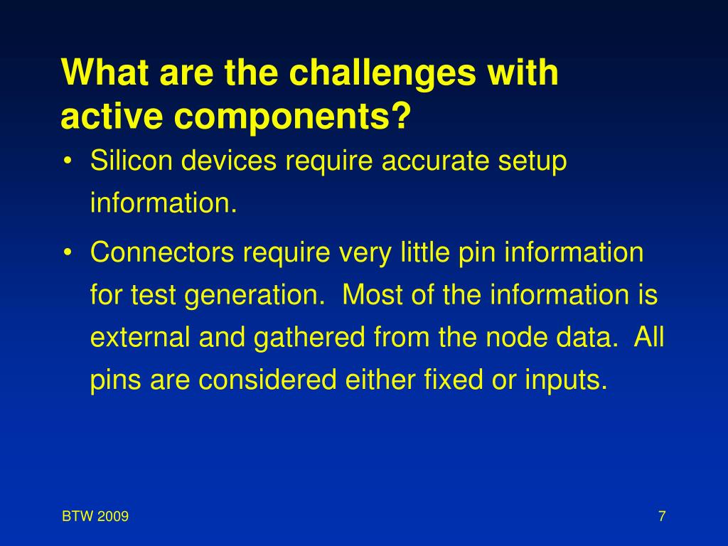 PPT BoundaryScan driven Vectorless Testing on Active Components PowerPoint Presentation ID