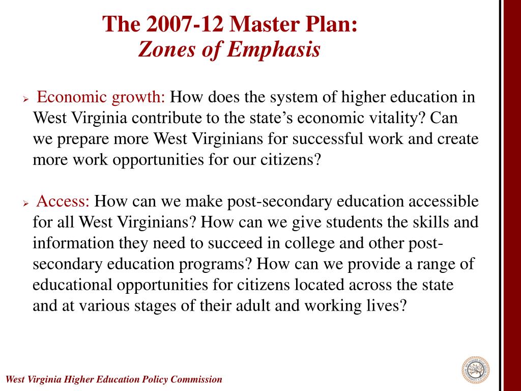 PPT West Virginia Higher Education Policy Commission PowerPoint