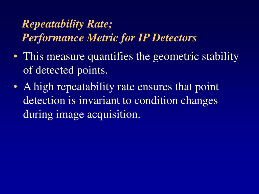 PPT SYNTHESIS OF INTEREST POINT DETECTORS THROUGH PROGRAMMING