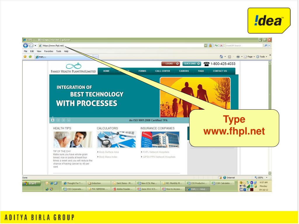 PPT ICSL FHPL Mediclaim Policy How to Access you Mediclaim Card