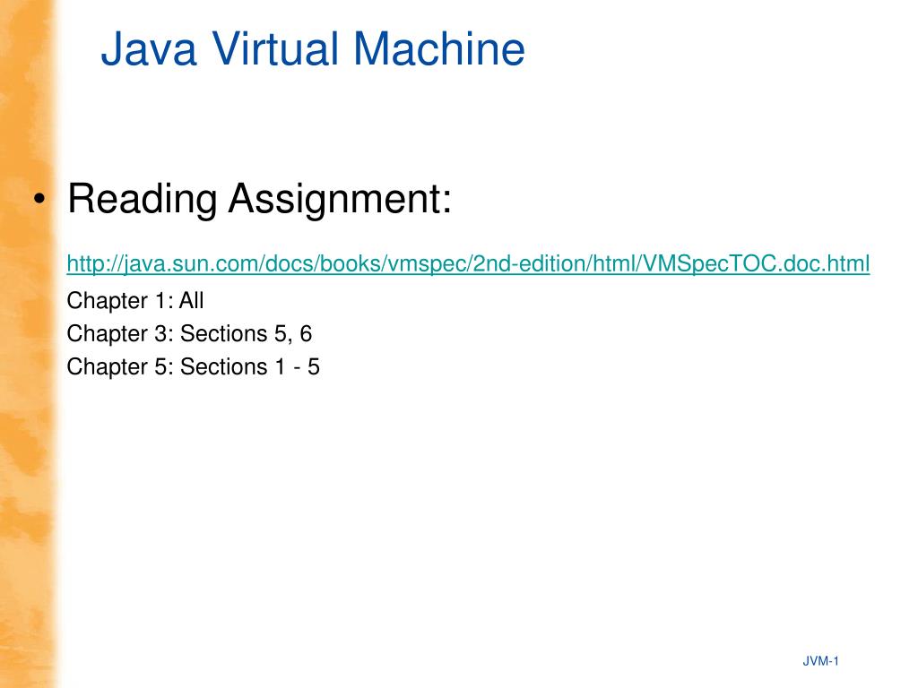PPT Java Virtual Machine PowerPoint Presentation, free download ID