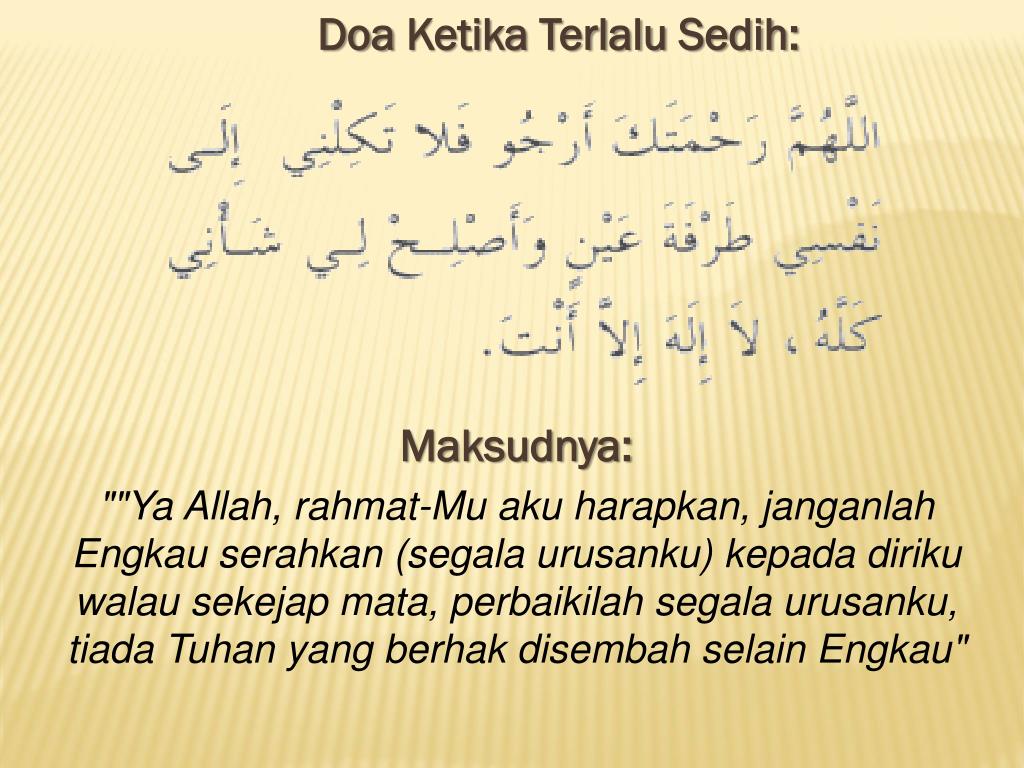 Doa Ketika Hati Resah Gelisah Kumpulan Doa Lengkap