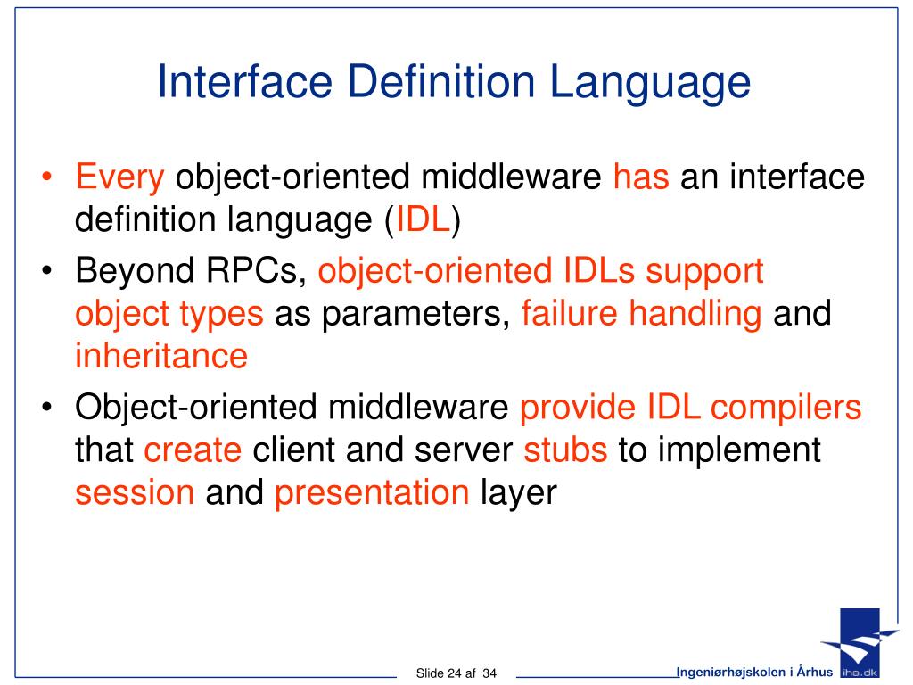 PPT Presentation 4 Principles of ObjectOriented Middleware
