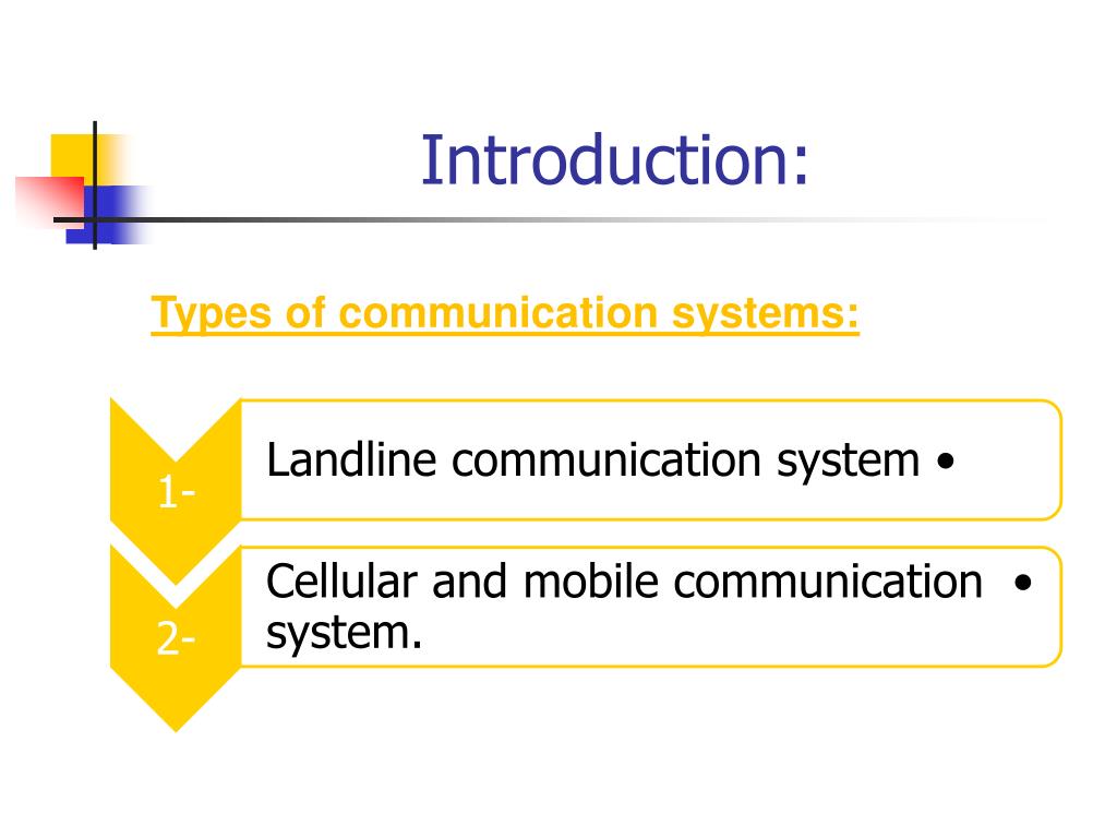PPT Landline communication system PowerPoint Presentation, free