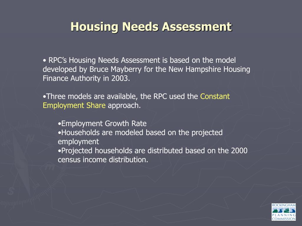 PPT Regional Housing Needs Assessment and Fair Share Analysis