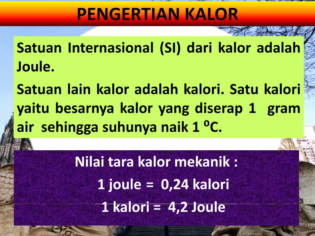PPT KALOR PowerPoint Presentation, free download ID4171774