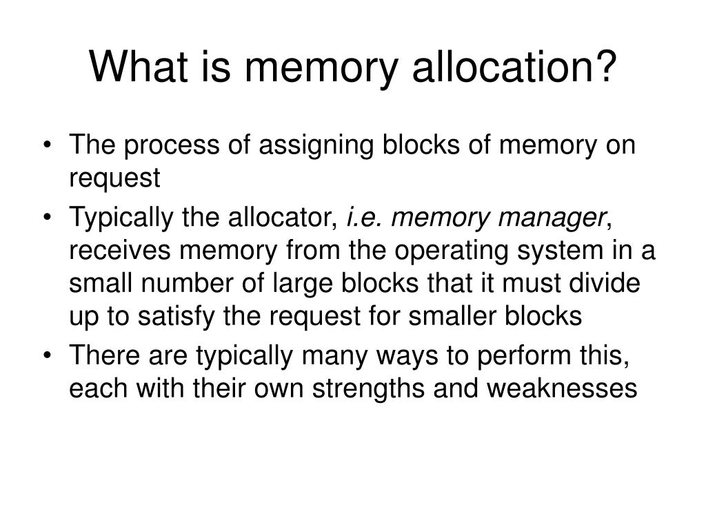PPT Memory Management PowerPoint Presentation, free download ID4175674