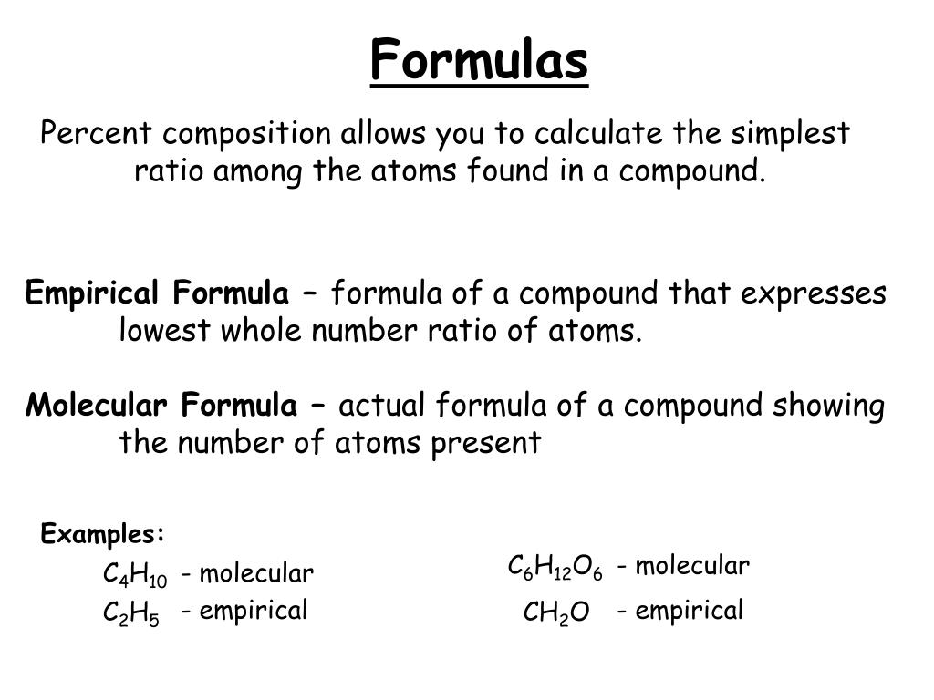 PPT Percent Composition PowerPoint Presentation, free download ID4176642