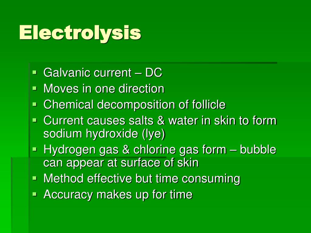 PPT Permanent Hair Removal Electrolysis PowerPoint Presentation, free download ID4181405