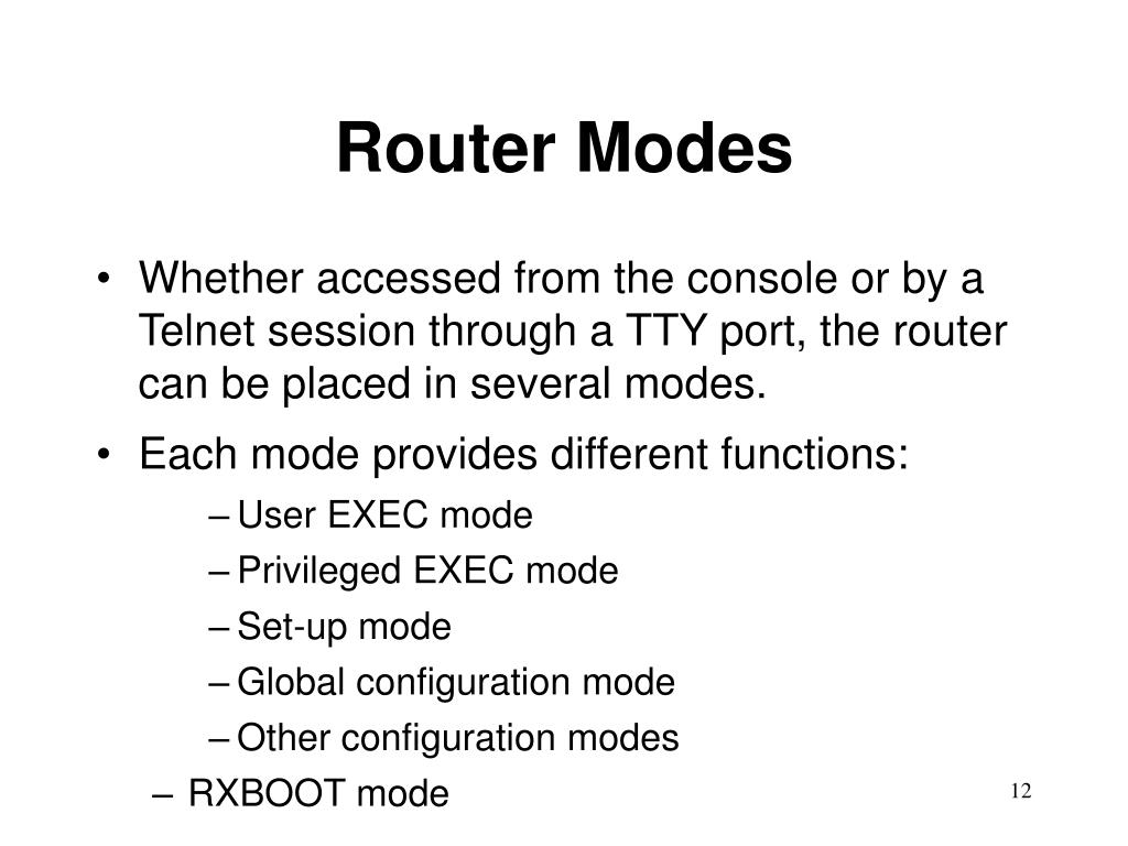 PPT Routers PowerPoint Presentation, free download ID4183759