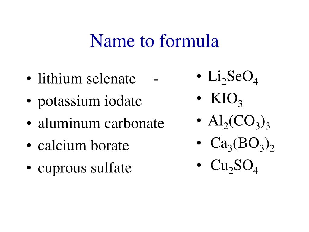 PPT Nomenclature of Compounds PowerPoint Presentation, free