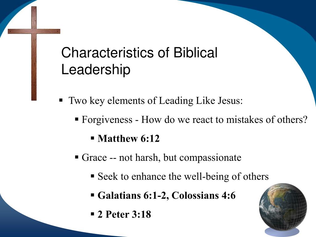 PPT Characteristics of Leadership Introduction PowerPoint