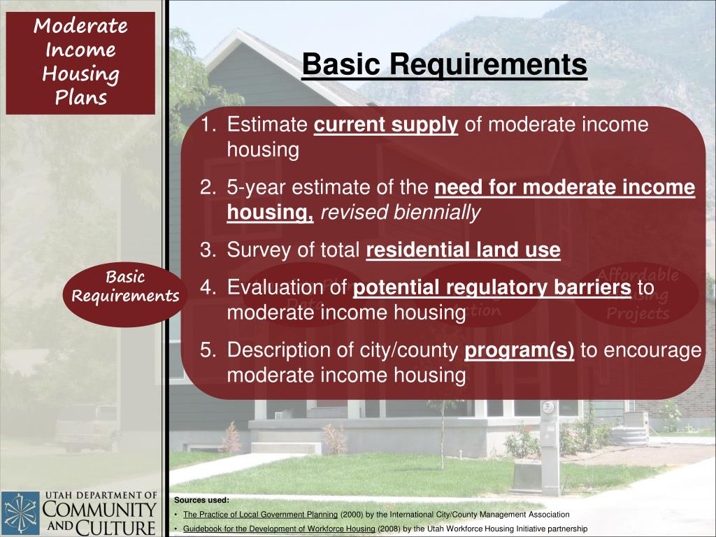 PPT Moderate Housing Plans PowerPoint Presentation, free
