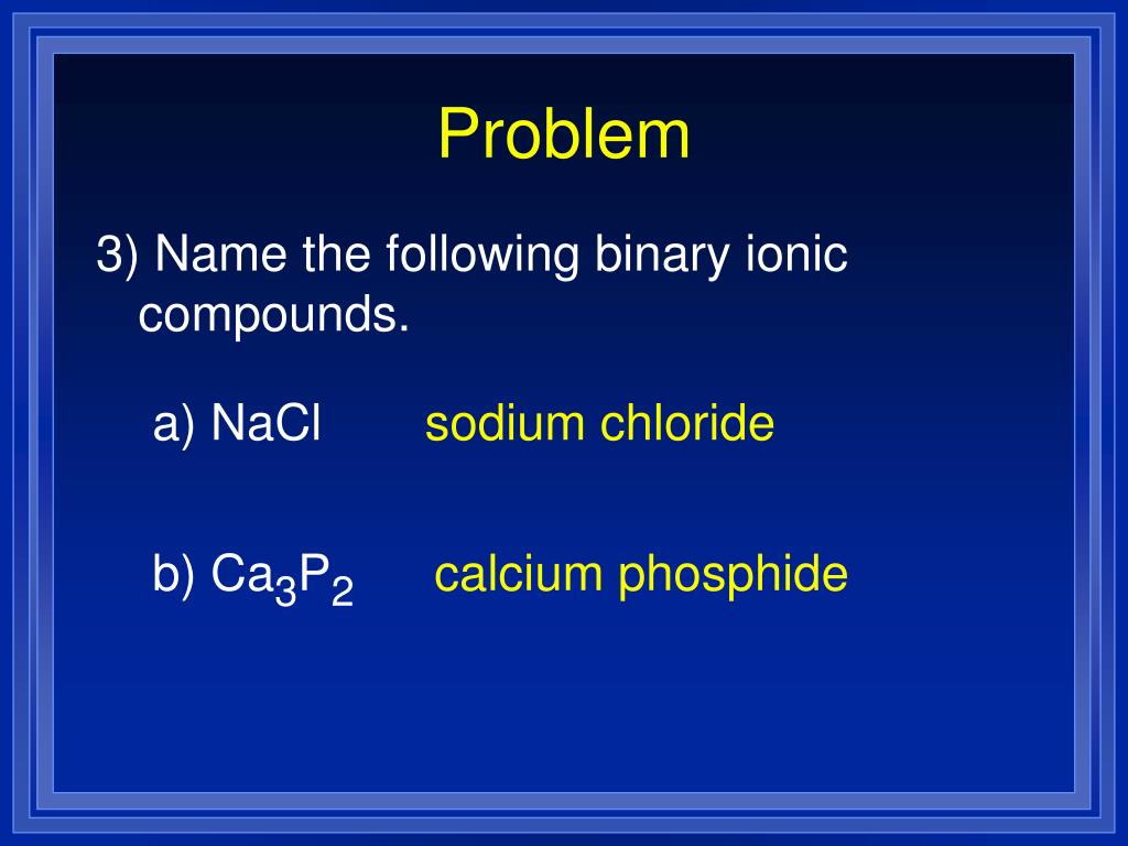 PPT Naming Compounds and Writing Formulas PowerPoint Presentation
