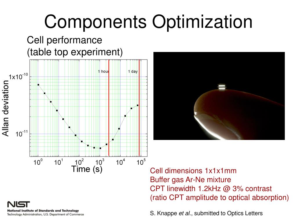 PPT The Performance of ChipScale Atomic Clocks PowerPoint
