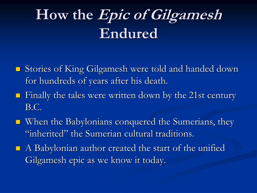 PPT Eng 2R The Epic of Gilgamesh PowerPoint Presentation PPT Eng 2R The Epic of Gilgamesh PowerPoint Presentation