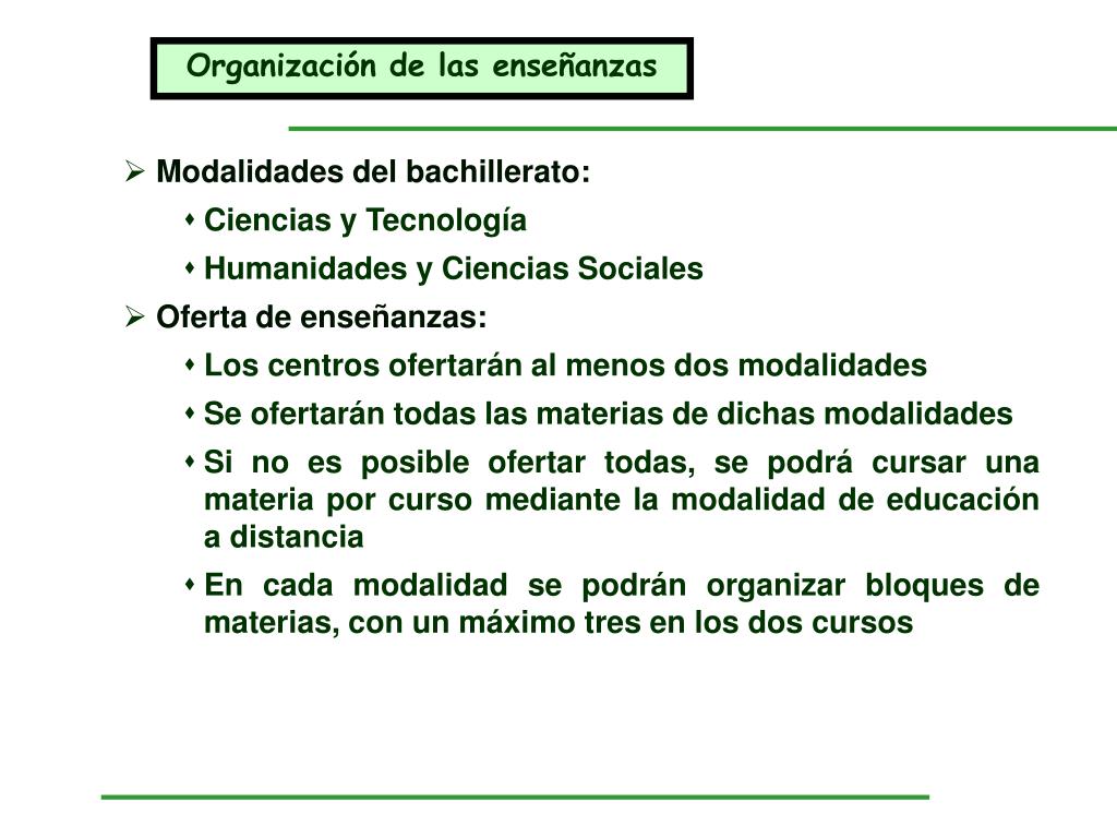 Estas son todas las asignaturas de bachillerato de la nueva Ley de.