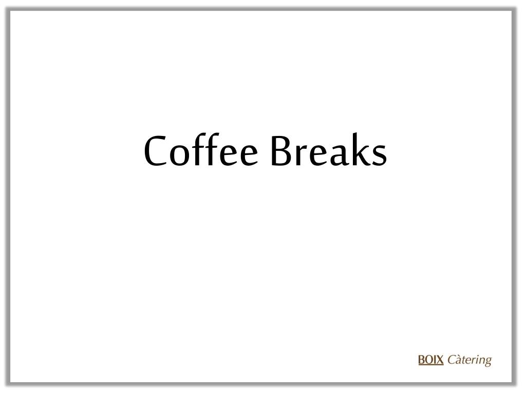PPT Coffee Breaks PowerPoint Presentation, free download ID4201171