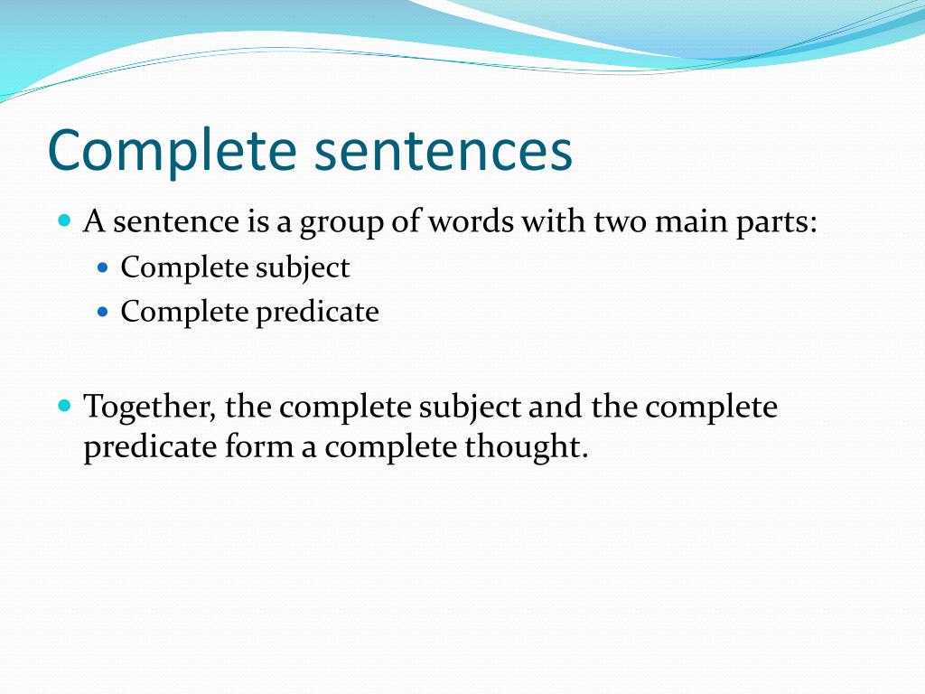 PPT Parts of the Sentence PowerPoint Presentation, free download ID