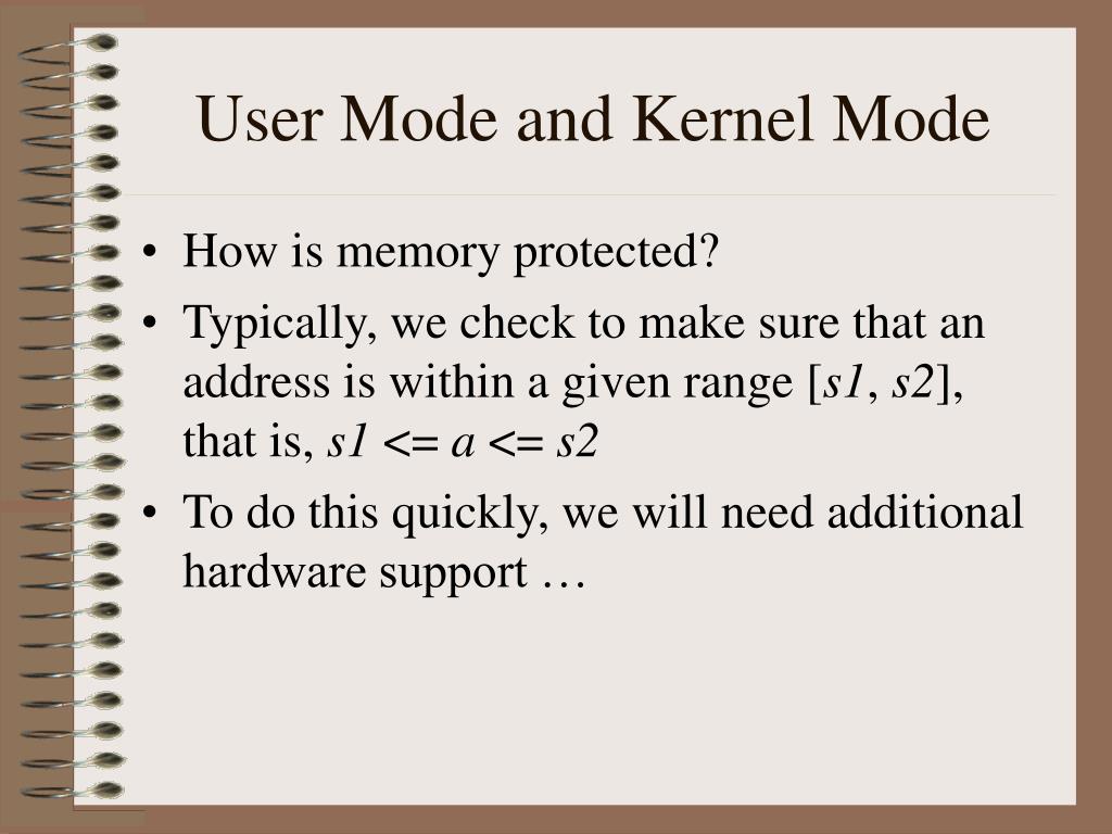 What’s the Difference Between User and Kernel Modes?