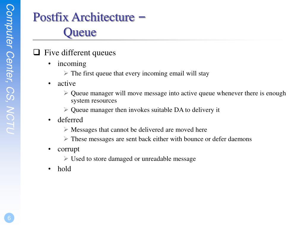 PPT Postfix PowerPoint Presentation, free download ID4204499